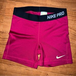 Nike Pro Athletic Shorts